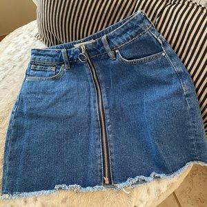 PacSun Denim Mini Skirt